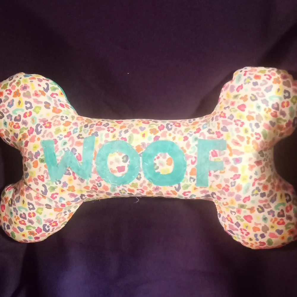 Bone Plush Pillow